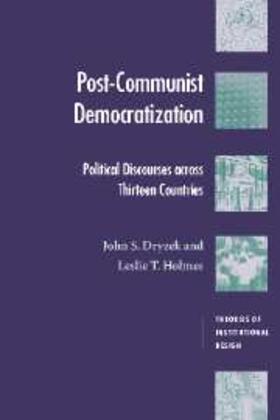 Dryzek |  Post-Communist Democratization | eBook | Sack Fachmedien