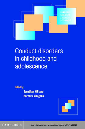 Hill |  Conduct Disorders in Childhood and Adolescence | eBook | Sack Fachmedien