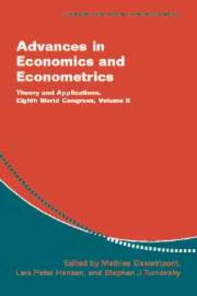 Dewatripont |  Advances in Economics and Econometrics: Volume 2 | eBook | Sack Fachmedien