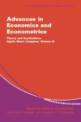 Dewatripont |  Advances in Economics and Econometrics: Volume 3 | eBook | Sack Fachmedien