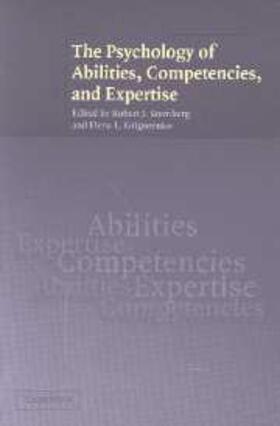 Sternberg |  Psychology of Abilities, Competencies, and Expertise | eBook | Sack Fachmedien