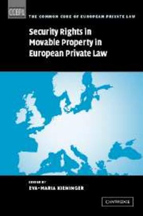 Kieninger |  Security Rights in Movable Property in European Private Law | eBook | Sack Fachmedien