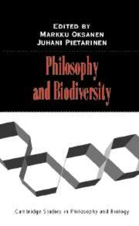 Oksanen |  Philosophy and Biodiversity | eBook | Sack Fachmedien