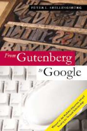 Shillingsburg |  From Gutenberg to Google | eBook | Sack Fachmedien