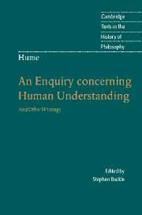 Buckle |  Hume: An Enquiry concerning Human Understanding | eBook | Sack Fachmedien