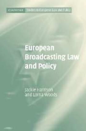 Harrison |  European Broadcasting Law and Policy | eBook | Sack Fachmedien