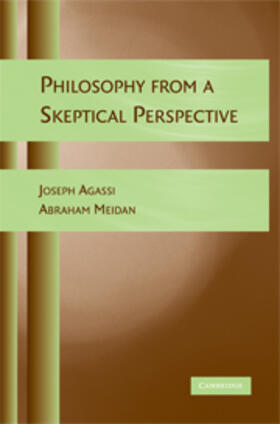 Agassi |  Philosophy from a Skeptical Perspective | eBook | Sack Fachmedien