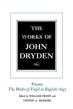 Dryden / Dearing / Roper |  The Works of John Dryden V 5 - Poems, 1697 | Buch |  Sack Fachmedien