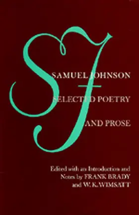 Brady / Wimsatt | Samuel Johnson | Buch | 978-0-520-03552-2 | sack.de