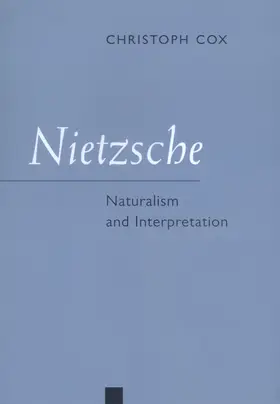 Cox |  Nietzsche - Naturalism & Interpretation | Buch |  Sack Fachmedien