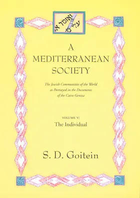 Goitein |  Mediterranean Society, Volume V | Buch |  Sack Fachmedien