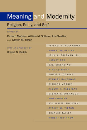Madsen / Sullivan / Swidler |  Meaning & Modernity - Religion, Polity & Self | Buch |  Sack Fachmedien