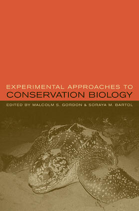 Gordon / Bartol |  Experimental Approaches to Conservation Biology | Buch |  Sack Fachmedien