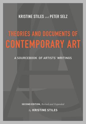 Stiles / Selz |  Theories and Documents of Contemporary Art | Buch |  Sack Fachmedien