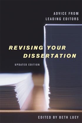 Luey |  Revising Your Dissertation - Advice from Leading Editors Updated Edition | Buch |  Sack Fachmedien