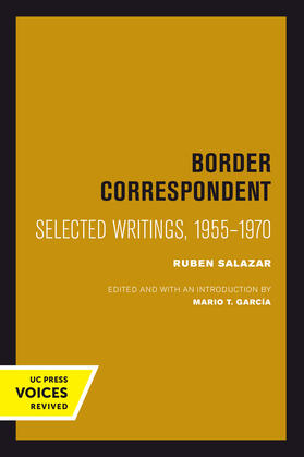 Salazar / García |  Border Correspondent | Buch |  Sack Fachmedien