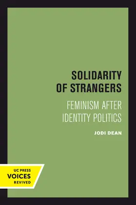 Dean |  Solidarity of Strangers | Buch |  Sack Fachmedien