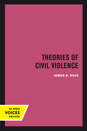 Rule |  Theories of Civil Violence | Buch |  Sack Fachmedien
