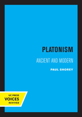Shorey |  Platonism | eBook | Sack Fachmedien