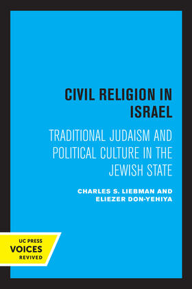 Liebman / Don-Yehiya |  Civil Religion in Israel | eBook | Sack Fachmedien
