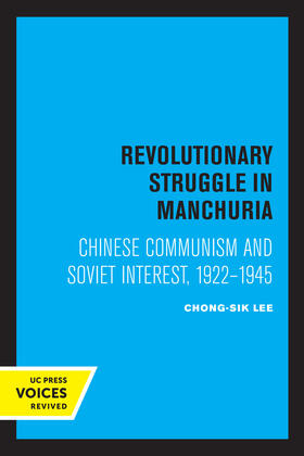 Lee |  Revolutionary Struggle in Manchuria | eBook | Sack Fachmedien