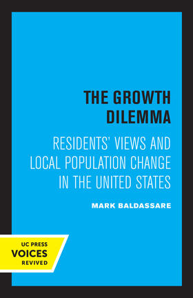 Baldassare |  The Growth Dilemma | eBook | Sack Fachmedien