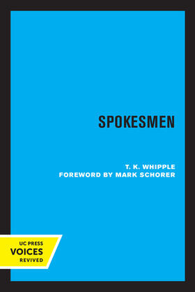 Whipple |  Spokesmen | eBook | Sack Fachmedien