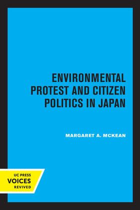 McKean |  Environmental Protest and Citizen Politics in Japan | eBook | Sack Fachmedien