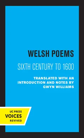 Translated with an Introduction by Gwyn Williams |  Welsh Poems | Buch |  Sack Fachmedien