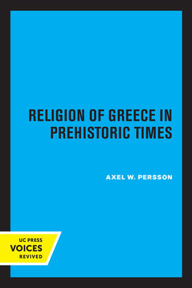 Persson |  The Religion of Greece in Prehistoric Times | eBook | Sack Fachmedien