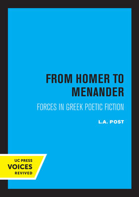 Post |  From Homer to Menander | eBook | Sack Fachmedien