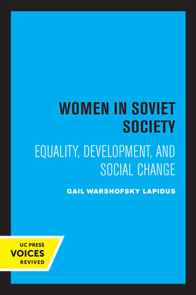 Warshofsky Lapidus |  Women in Soviet Society | eBook | Sack Fachmedien