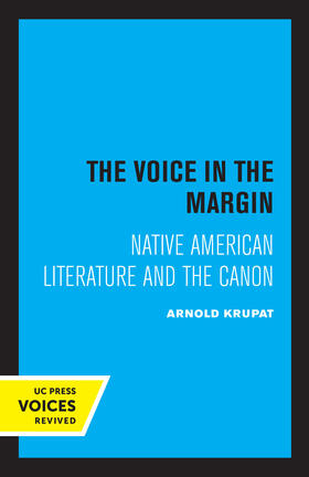 Krupat |  The Voice in the Margin | eBook | Sack Fachmedien
