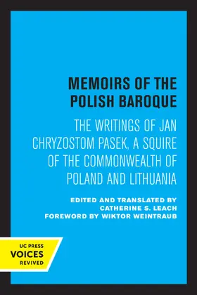 Pasek / Leach |  Memoirs of the Polish Baroque | eBook | Sack Fachmedien