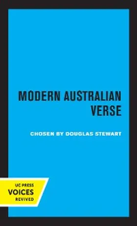 Stewart |  Modern Australian Verse | eBook | Sack Fachmedien