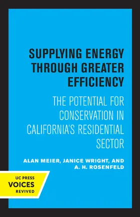 Meier / Wright / Rosenfeld |  Supplying Energy through Greater Efficiency | eBook | Sack Fachmedien