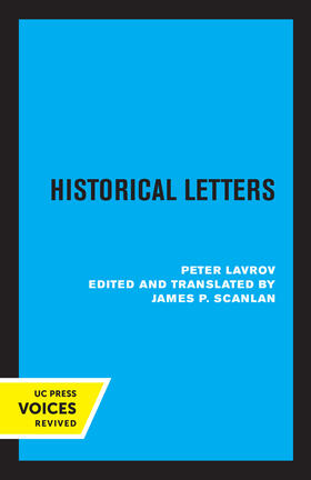 Lavrov / Scanlan |  Historical Letters | eBook | Sack Fachmedien