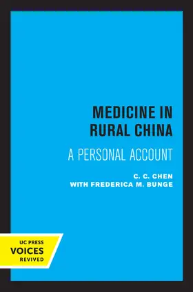 Chen |  Medicine in Rural China | eBook | Sack Fachmedien