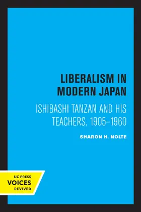 Nolte |  Liberalism in Modern Japan | eBook | Sack Fachmedien