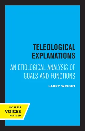 Wright |  Teleological Explanations | eBook | Sack Fachmedien