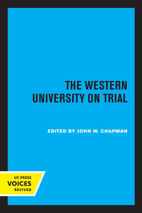 Chapman |  The Western University on Trial | eBook | Sack Fachmedien