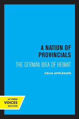 Applegate |  A Nation of Provincials | eBook | Sack Fachmedien