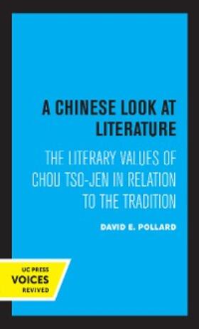 Pollard |  A Chinese Look at Literature | eBook | Sack Fachmedien