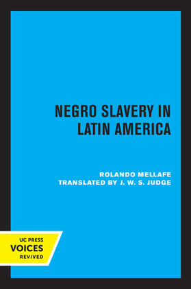 Mellafe |  Negro Slavery in Latin America | eBook | Sack Fachmedien