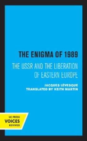 Lévesque |  The Enigma of 1989 | eBook | Sack Fachmedien