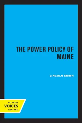 Smith |  The Power Policy of Maine | eBook | Sack Fachmedien