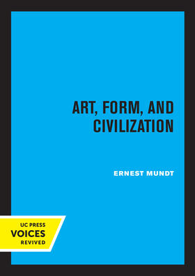 Mundt |  Art, Form, and Civilization | eBook | Sack Fachmedien