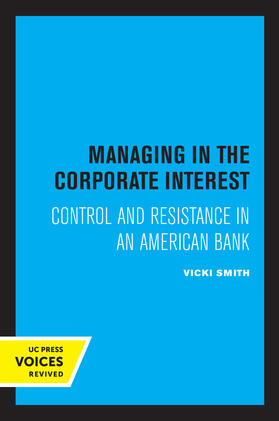 Smith |  Managing in the Corporate Interest | Buch |  Sack Fachmedien