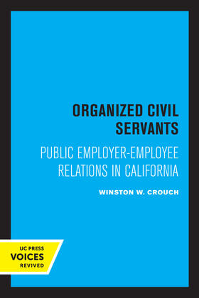 Crouch |  Organized Civil Servants | Buch |  Sack Fachmedien