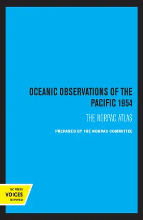 Scripps Institution of Oceanography, Prepared by The NORPAC Committtee |  Oceanic Observations of the Pacific 1954 | Buch |  Sack Fachmedien